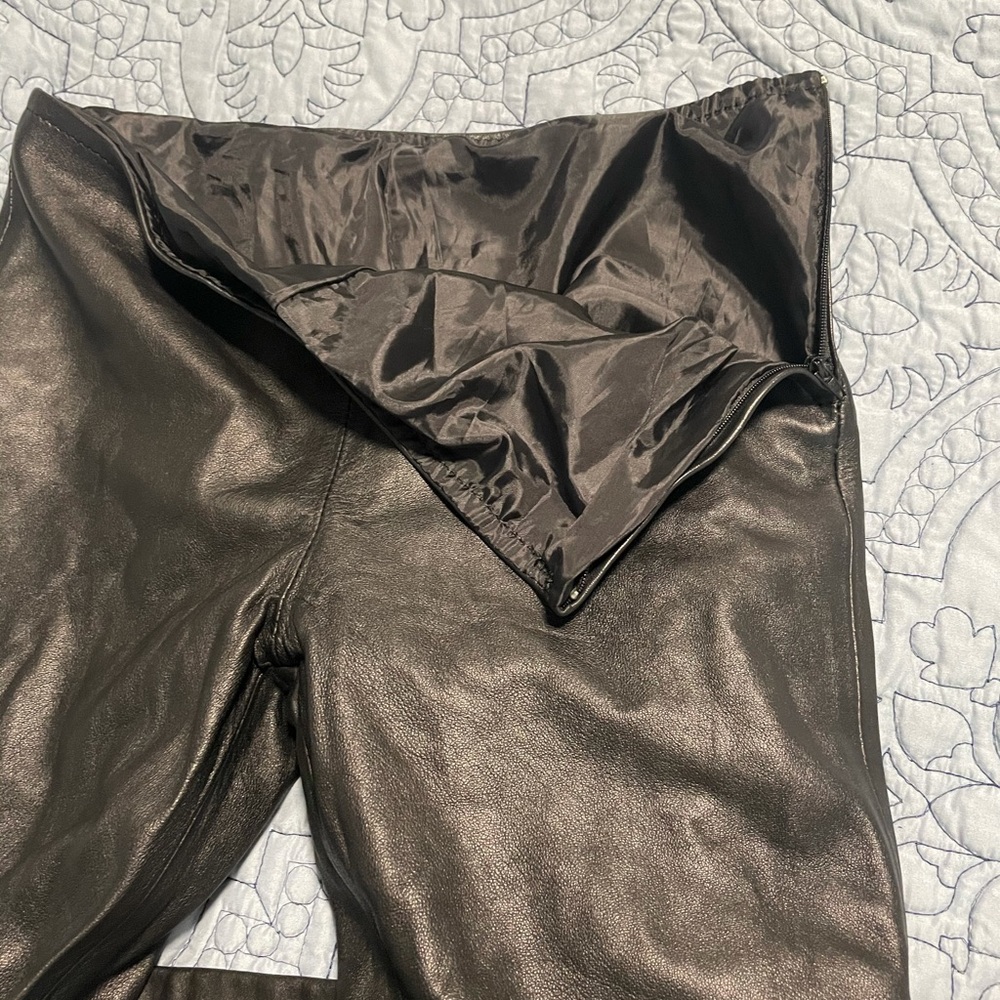 Leather pants by Vera Pelle made in Italy - Picture 4 of 4